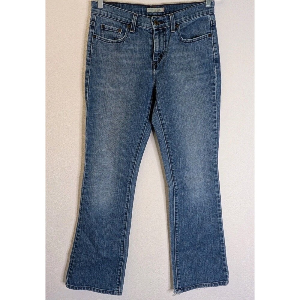 Levis Jean Women's 515 Boot Cut Blue Indigo Denim Size 4MED  ()(000)